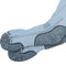 nogavice Linger light grey